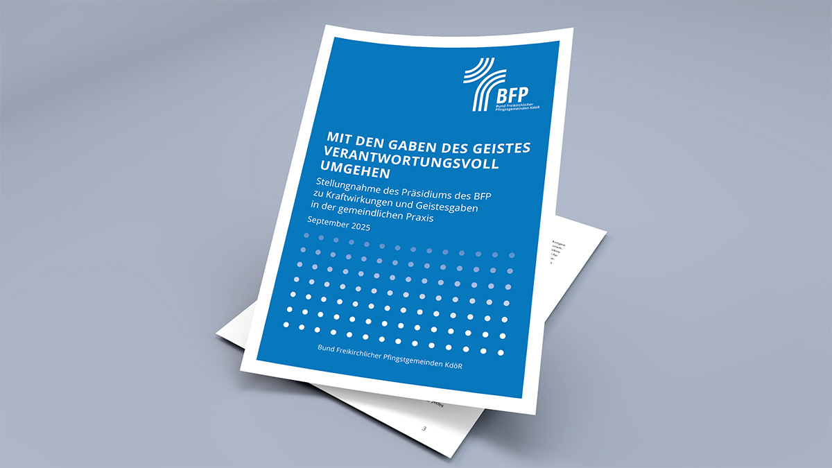 BFP veröffentlicht Stellungnahme zu Kraftwirkungen und Geistesgaben